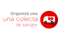 Organiza una colecta de sangre