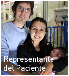 representante del paciente