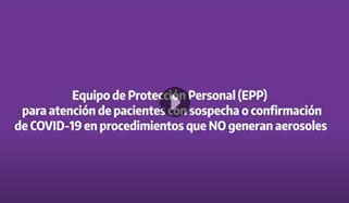 EPP NO generan aerosoles