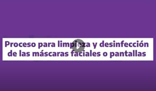 Lavado mascarillas